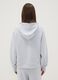 Grey stretch viscose jersey hoodie_3
