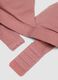 Pink triangle bra in organic cotton and stretch viscose_5