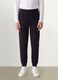 Black organic cotton jogger trousers_1