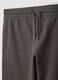 Grey organic cotton jogger trousers_5
