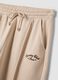 Beige cotton-blend straight-fit joggers_5