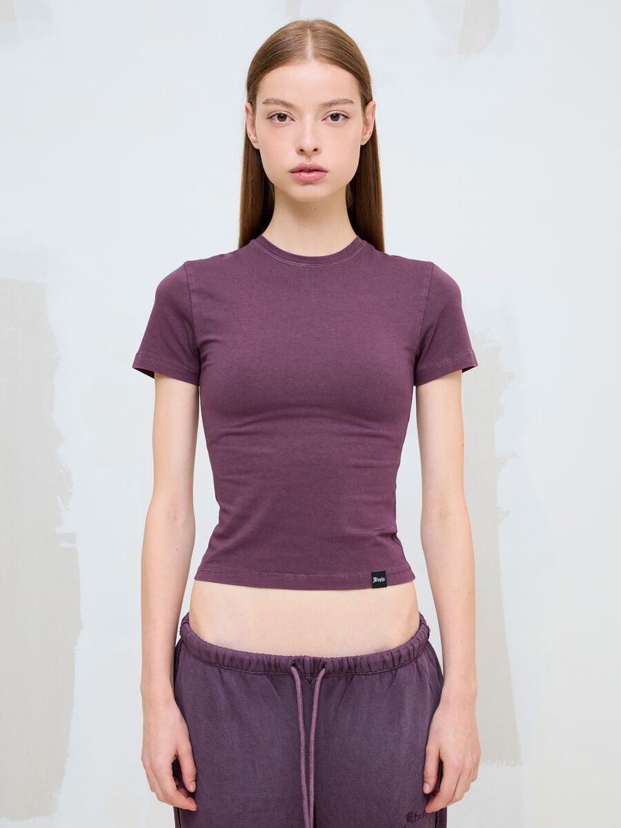 Perfect Washed Burgundy T-shirt_3