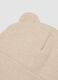 Beige knitted viscose-blend hat with ears_2