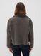 Grey double-breasted regular-fit jacket with zip and buttons_3