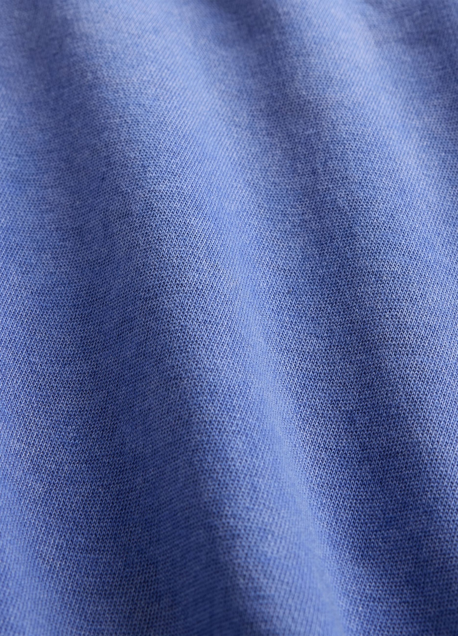 Blue cotton sweatshirt for children