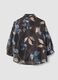 Brown lyocell-blend regular-fit shirt with foliage print_5
