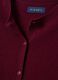 Cardigan rosso in pura lana con girocollo_1