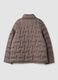 Giacca imbottita sabbia regular fit con collo alto_2
