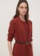 Red regular-fit blazer with classic lapels_0