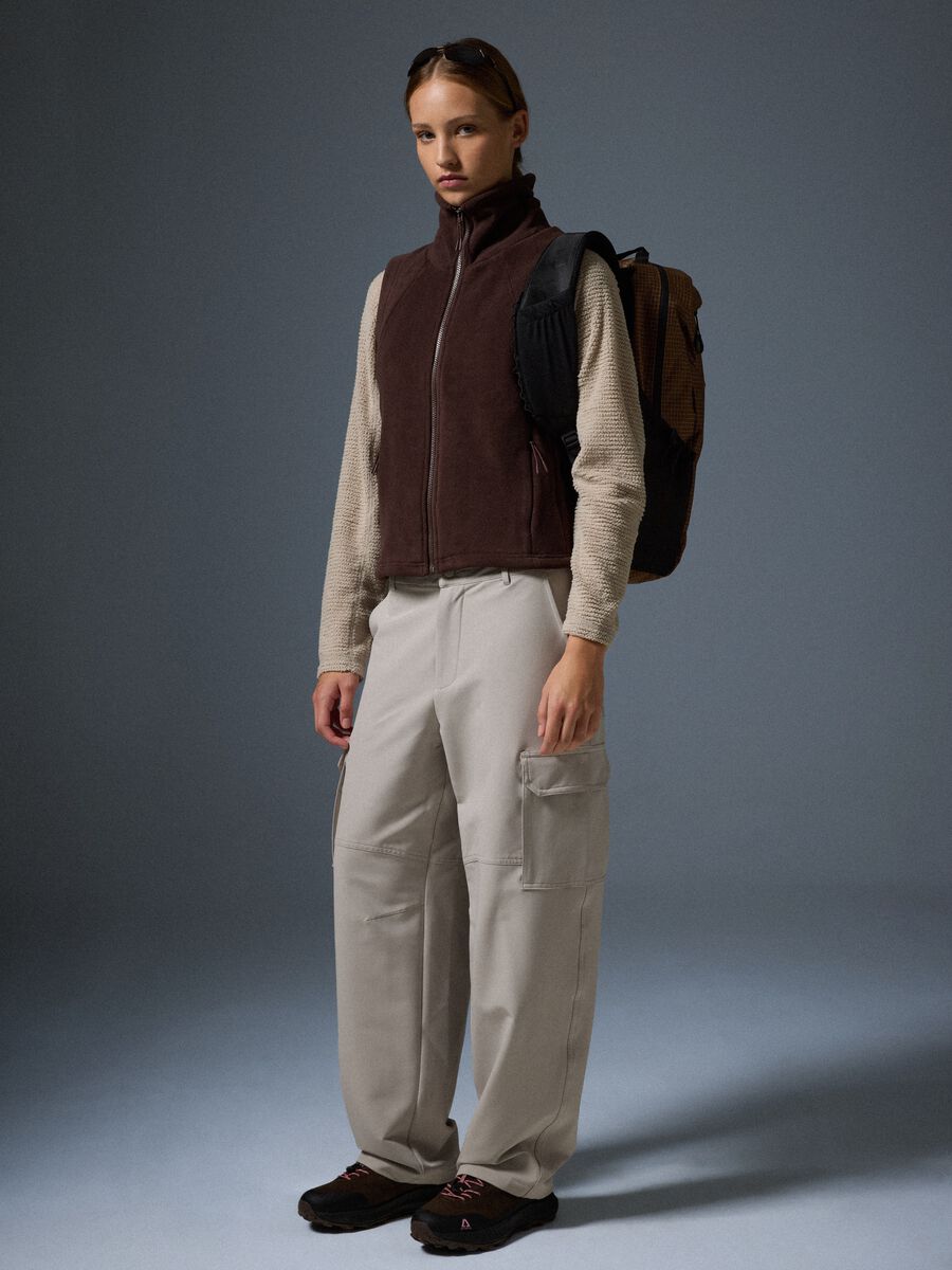 Full-Zip Fleece Gilet with 2-Way Stretch ALTAVIA WITH DEBORAH COMPAGNONI_2