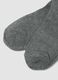 Grey socks in stretch organic cotton_2
