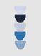 Multipack of five multicolour briefs in pure organic cotton jersey_1