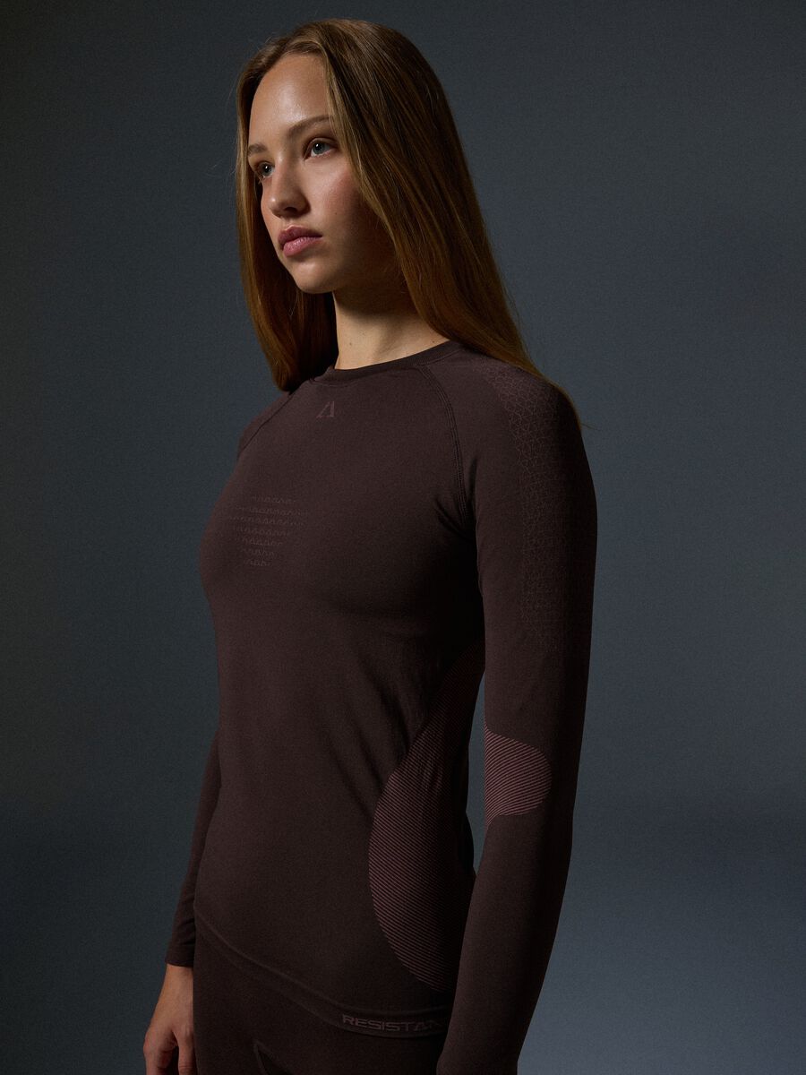 ALTAVIA WITH DEBORAH COMPAGNONI Seamless Thermal Long-Sleeve T-Shirt_2