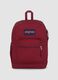 Red backpack with front pocket_0
