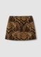 Short brown paisley skirt_6