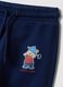 Pantaloni jogger blu in puro cotone_3