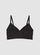 Black stretch-fabric bra with removable cups_6
