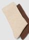 3-pack of multicolour long socks in stretch organic cotton_1