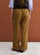 Beige stretch-viscose straight-fit trousers_3