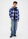 Cotton Blue Hooded Shirt_2