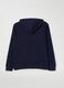 Full-zip fleece sweatshirt with logo embroidery_4