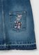 Girls' denim dungarees with embroidery_3