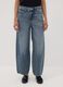 Pure cotton denim balloon-fit jeans_1