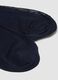 Blue long socks in pure cotton_2