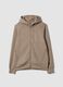 Breathable beige full-zip in 2-way stretch fabric_4