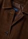 Brown Genuine Leather Blazer with Regular Fit and Classic Lapels_5