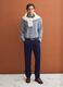 قميص أوكسفورد أخضر مربعات من قطن خالص بياقة زرّية (Button-down) وقصّة عادية_1