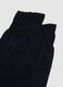 Blue short socks in pure cotton_1