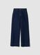 Regular-fit stretch cotton denim trousers_0