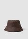 Brown bucket hat_0