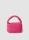 Pink bag with short handle_0