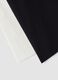 Black regular-fit pure cotton T-shirt with double sleeves and print for boys_3