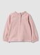 Pink organic cotton T-shirt with The Aristocats print for baby girl_1