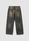 Wide Leg Denim Vintage Dark Blue_5