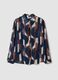 Multicolour patterned regular-fit shirt_0