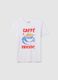 White pure cotton T-shirt, regular fit_4