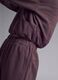 Cropped purple full-zip soft-touch jacket with stand-up collar ALTAVIA STUDIO_4