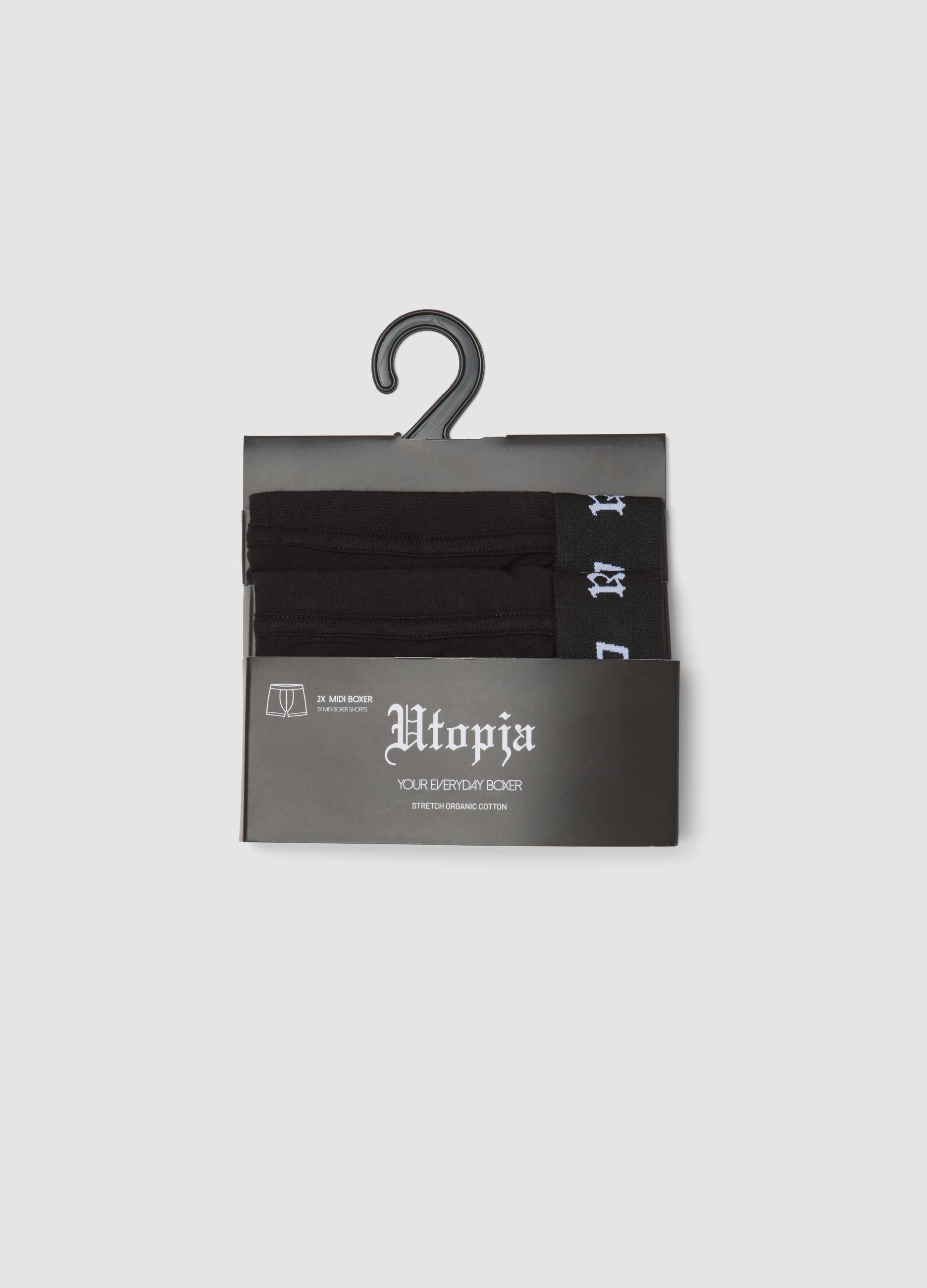 Bipack Boxer Midi Black