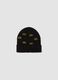 Black beanie with turn-up and Batman print_2