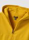 Yellow relaxed-fit hoodie in 100% organic cotton_3