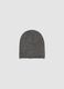 Grey stretchy jersey knit hat_0
