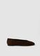 Classic brown ballerina flats_0