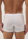 عبوة من قطعتين بوكسر ميدي أبيض من مودال مطاطي بقصّة منتظمة_2