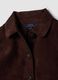 Brown regular-fit shacket with patch pockets_5