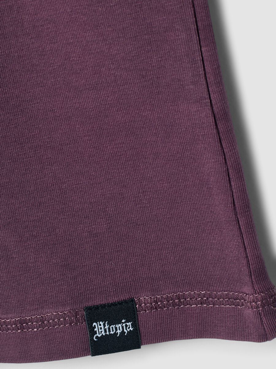 Perfect Washed Burgundy T-shirt_2