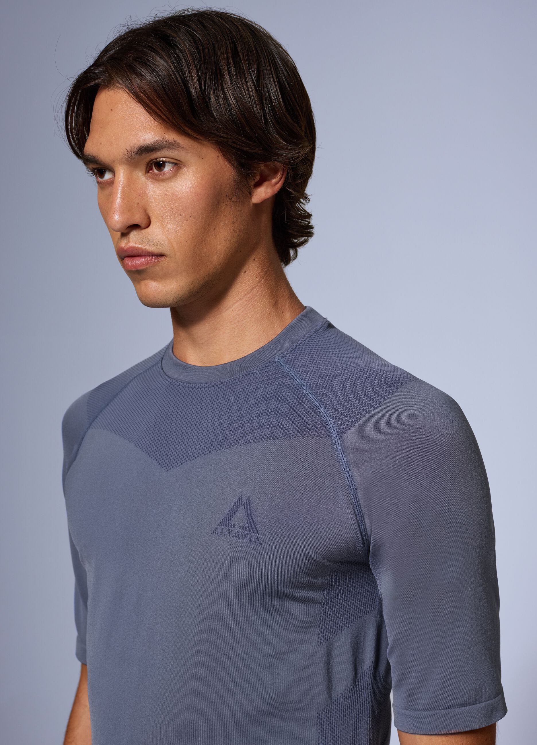 Short sleeve thermal seamless T-shirt ALTAVIA WITH DEBORAH COMPAGNONI